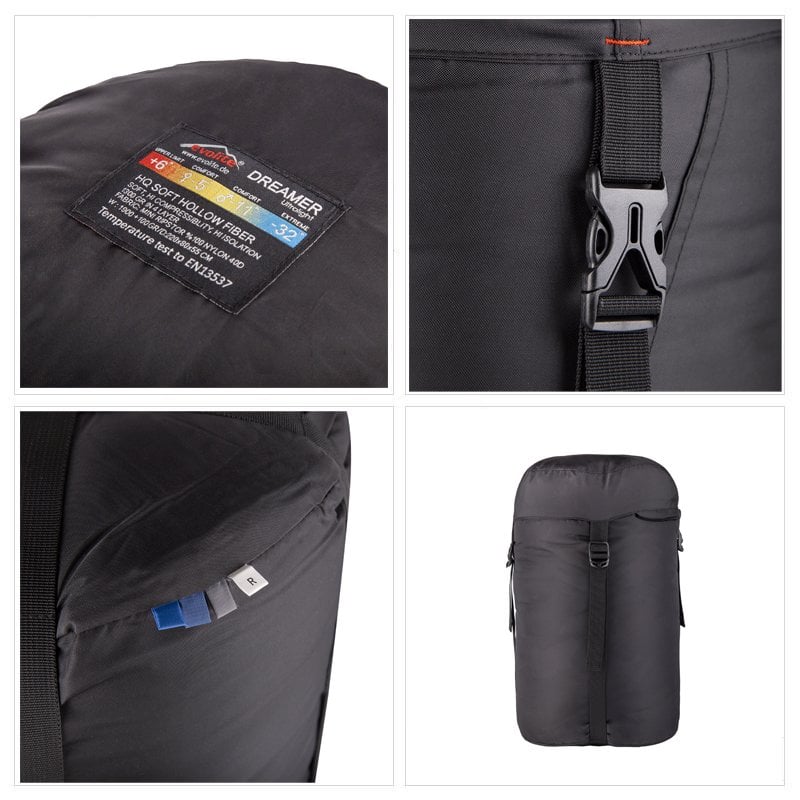 Evolite Dreamer Ultralight -32°C Uyku Tulumu - Mavi - Görsel 5