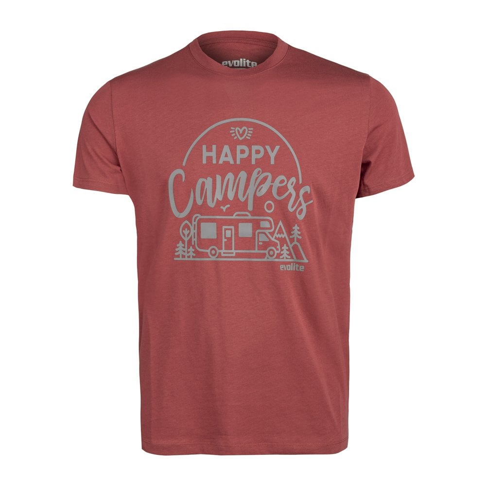 Evolite Happy Campers T-shirt-Kiremit - Görsel 11
