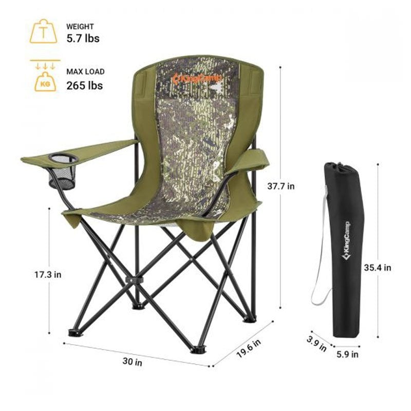 KINGCAMP ARM QUAD SANDALYE (YESIL) - Görsel 8