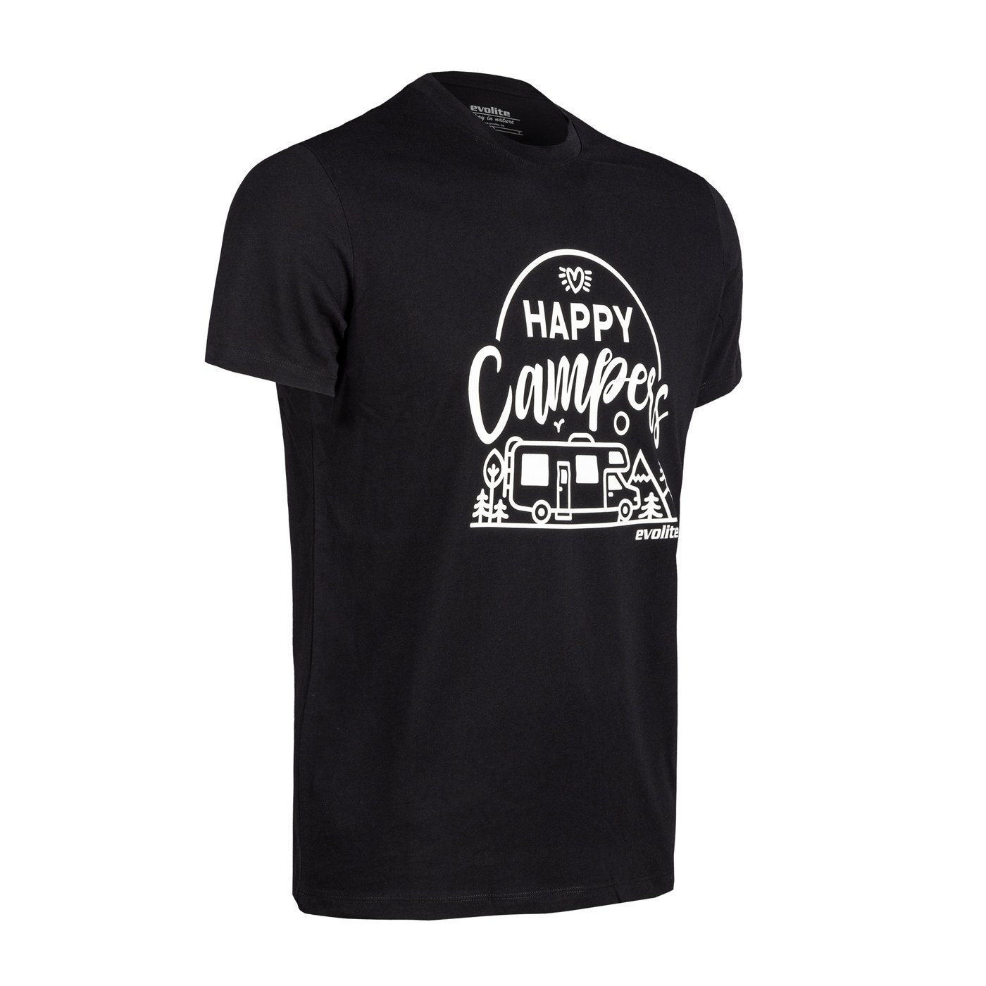 Evolite Happy Campers T-shirt-Siyah - Görsel 21