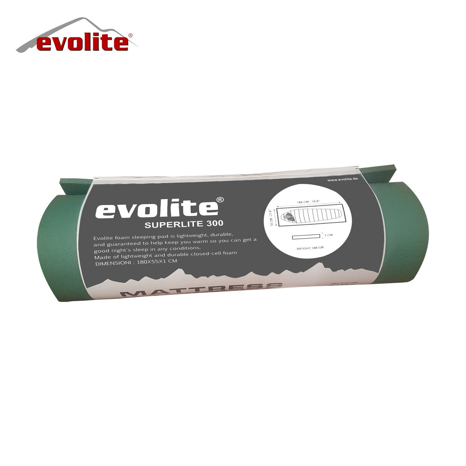 Evolite Superlite 300 Kamp Matı 10mm - Görsel 33